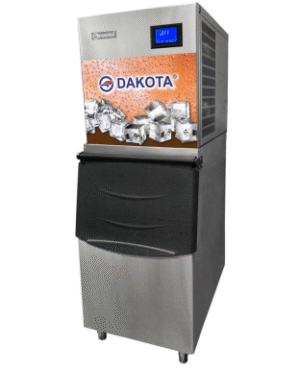 Máquina Productora de Hielo 180 Kg/día con Filtro y Cuerpo Inoxidable DKI-180
