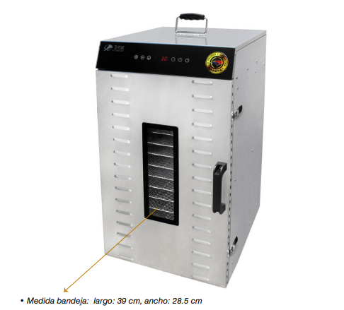 Deshidratador Digital 20 Niveles