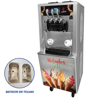 Máquina Soft DK-360 con Batidor