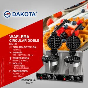 Máquina Waflera Circular DK-2R