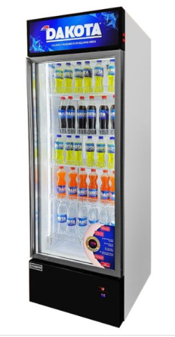 Visicooler Dakota 360 Litros Marco Aluminio Fan Cooling Vidrio Templado DKV-360FA