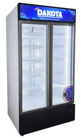 Visicooler Dakota 750 Litros Doble Puerta Marco Aluminio Fan Cooling DKV-750FA